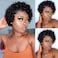 Quantum Love Short Curly Lace Front Wigs Human Hair 13&Atilde;&mdash;1 Pixie Cut Curly Wigs for Black Women Short Human Hair Pixie Cut Wigs HD Lace Front Wig Pre Plucked with Baby Hair Glueless Hair Natural Color