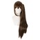 Xingwang Queen Anime Cosplay Wig Long Straight Brown Clip on Ponytail Women Girls' Party Wigs