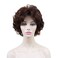 onemily Shaggy Wavy Wig Short Layered Wig with Bangs Heat Friendly Natural Wig for Women for Daily Wear (8" Dark Auburn with Highlights)