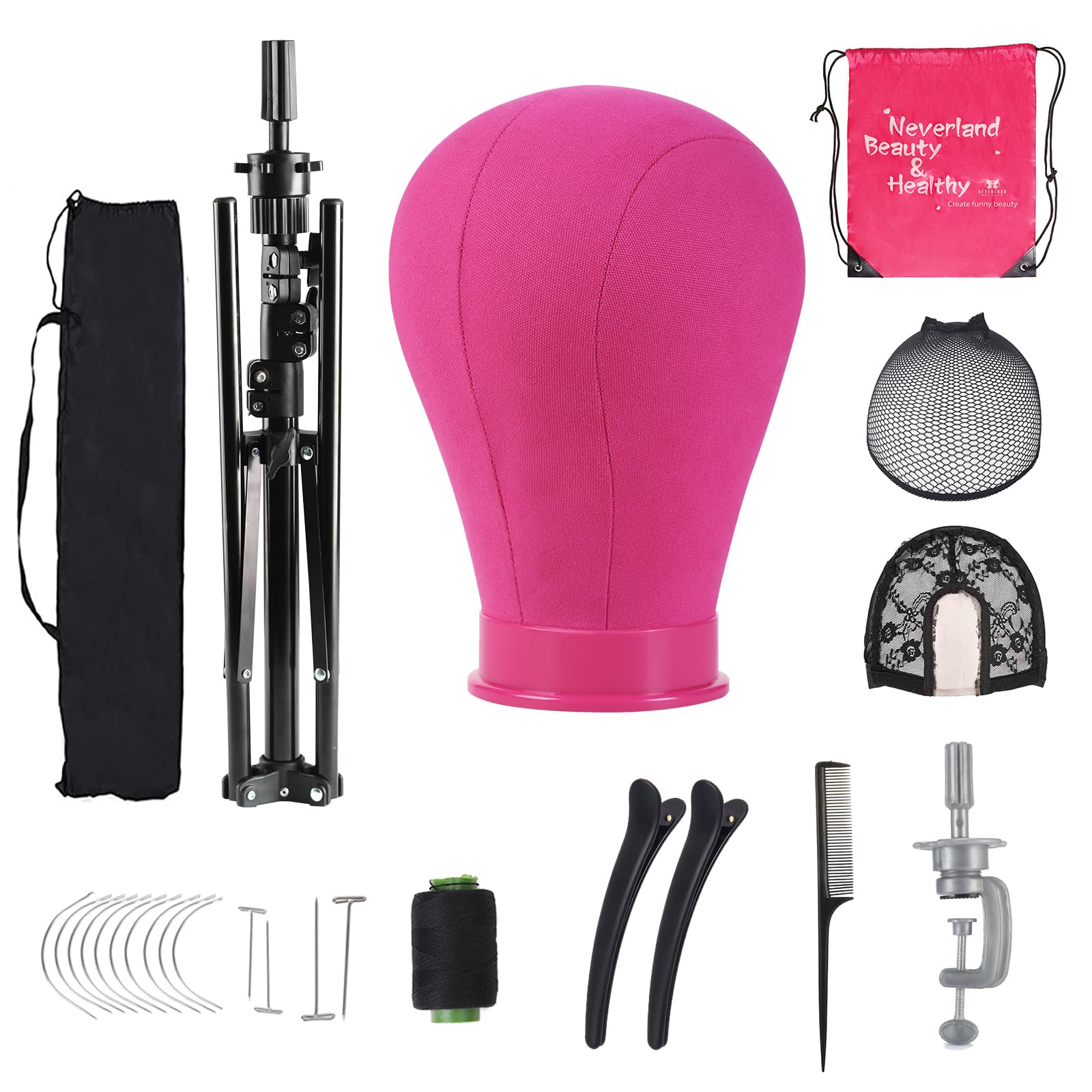 neverlandbeautyhealth Neverlandbeautyhealth Wig Stand Tripod