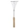 Stainless Steel Spring Coil Whisk 1 Pcs - Wire Whip Egg Whisk with Wooden Long Handle - Heavy Duty Whisks for Cooking