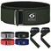 SPORIA Weight Lifting Belt And Straps (Large, Green)