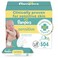 Pampers Baby Wipes Sensitive, Water Based Baby Wipes, Hypoallergenic and Unscented Baby Wipes, 504 Wipes Total (6 Flip-Top Packs)