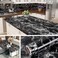 Livelynine Peel and Stick Countertop Contact Paper Waterproof Kitchen Countertop Paper Black Marble Wallpaper for Furniture Desk Table Cabinet Covers Removable Backsplash 15.8x78.8 Inch