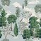 VEELIKE 17.7''x354'' Vintage Forest Wallpaper Peel and Stick Removable Exotic Green Landscape Wallpaper Birds Tropical Wallpaper Self Adhesive Green Wall Mural Contact Paper for Walls Bedroom Bathroom