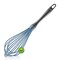OYV Pink whisk, Dishwasher Safe Wisk, Professional Whisks For Cooking Non-Scratch, Stainless Steel &amp; Silicone Wisk, Plastic Rubber Whisk Tool For Nonstick Cookware Pans, Heat Resistant Whisk 12-Inch.