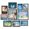 BESCRCL 10 Pack Picture Frames Collage Wall Decor, Gallery Wall Frame Set for Tabletop or Wall Mounting Display, Multi Size with Two 8x10, Four 5x7, and Four 4x6 Photo Frames, Black