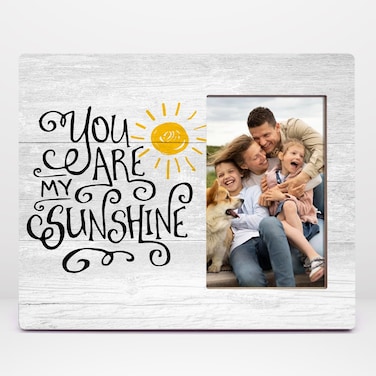 Orchroma You are My Sunshine,Inspirational Gifts for Women Dad Grandma Wife Husband Girlfriend,8x10 Picture Frame,Nursery Home Kids Room Bedroom Decor