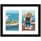 NDUFOA 8x10 Picture Frames Black Display Double 4x6 Photos with 2 Openings Mat for Horizontal or Vertical