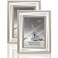 Meetart 4x6 2 Pack Mirror Photo Frames Sets for Wall Pictures Decor or Table Stand