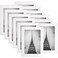 4x6 Picture Frames White Set of 12 for Wall Gallery Collage Photo Frames or Tabletop Display