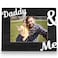 FLDAS Daddy and Me Picture Frame 8x10, Dad and Me Picture Frames, Dad Photo Frame 5X7, Fathers Gifts for Daddy Dad from Daughter Son, Dad and Daughter Picture Frame, Dad Picture Frame from Son