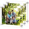 NIUBEE 3Pack 8.5x11 Clear Acrylic Wall Mount Picture Frame Floating Frames for Photography Display