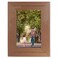 CustomGiftsNow Only The Best Grandpas Get Promoted to Great Grandpa Natural Alder Wood Engraved Tabletop/Hanging Photo Picture Frame (4x6-inch Vertical)