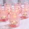 Simeitol Pink Votive Candle Holders 12PCS, Girls Baby Shower Glass Tea Lights Candles Holders for Table Centerpieces, Wedding &amp; Home Decor, Valentine's Day Decorations