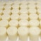 TELOSMA Natural Beeswax Votive Candles in Bulk - Small Beeswax Candle - Non Scent Votive Candle -Pack of 24 - Cream White
