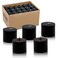 10 Hours Black Votive Candles Bulk, 36 Packs Small Unscented 1.5 Inch Diameter Wax Candles for Halloween Wedding, Party, Holiday &amp; Home Decoration