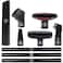 ANBOO Vacuum Attachments Set, 1 1/4 inch Vacuum Accessories Cleaning Kit Hardwood Floor Brush Attachments Extension Wands with Standard Hose Adapter, 9 Pack