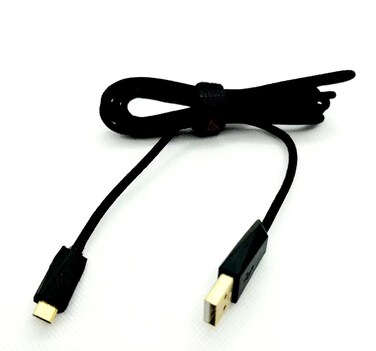 LZYDD USB Charging Data Cable for ASUS ROG Gladius II Wireless G2 Spatha Optical Gaming Mouse (Black Micro Port)