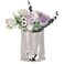 VanEnjoy Large Silver Vase Wide Mouth, Ceramic Silver Vases Home D&Atilde;&copy;cor, Handbag Vase Vase for Home D&Atilde;&copy;cor, Chrome Vase Ornament