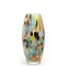 C&Atilde;&iexcl; d&#39;Oro Colored Glass Vase Confetti Effect Hand Blown Murano-Style Art Glass for Flower, Room Decoration and Centerpiece - Model Oliva G