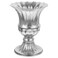 Amosfun Metal Urn Planter Trumpet Vase Flower Arrangements for Wedding Table Centerpiece Metal Urn Pot 6.3 Inch Tall