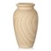 10" Tall Handmade Wooden Flower Vase, Large Wood Vase Decoration for Flower Arrangement Home Decoration