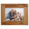 CEDAR CRATE MARKET Grandchildren are A Gift from God, Engraved Natural Wood Photo Frame Fits 5x7 Horizontal Portrait for Grandparents, Grandparent's Day, Grandma Gifts, Grandpa Gifts