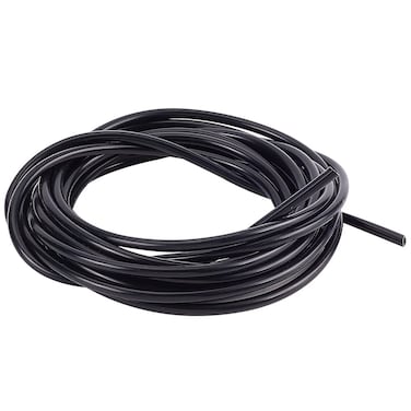AHANDMAKER 16.4 Feet Black Vacuum Hose, ID 1/8inch(3mm) High Temperature Silicone Vacuum Tubing Hose, 3/16inch(5mm) Vacuum Tube, Vacuum Line Kit for Automotive and Pipeline