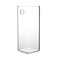 Kuuleyn Hanging Glass Vase, Glass Planter, Hanging Plants Flowers Glass Vase, Flower Planter Hanging Glass Wall Hydroponic Aquarium Container Home Decor (Long Tube Shape)