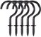 donjon VONVOFF Ceiling Hooks,1.73 Inches Black Wall Hooks for Hanging Plants,Kitchen Hooks,Drop Ceiling Hooks,Cup Hooks,Great for Indoor &amp; Outdoor Use(30 Packs)