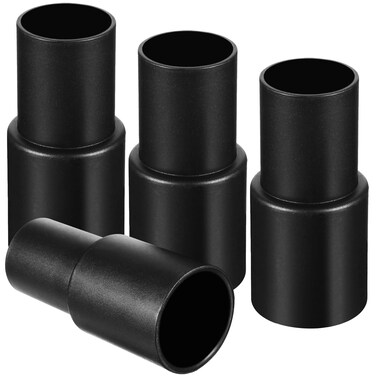 Vacuum Cleaner Adapter 35mm (1-3/8 Inch) to 31 mm (1-1/4 Inch) for Inner Diameter 32 mm Brush Fit to Outer Diameter 35 mm Tube Plastic Vacuum Hose Adapter (4 Pieces)