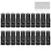 EASTBULL 8GB USB Flash Drive Bulk Thumb Drives 20 Pack with Lanyards USB 2.0 Jump Drive 8GB Memory Sticks Zip Drive Pen Drive for Storage and Backup Black 20PCS 8GB
