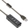 Pasow USB 2.0 Hub 4 Port USB Data Hub Extended Cable Compatible for MacBook Pro, iMac, PC, Laptop, USB Flash Drives (10FT/3M)