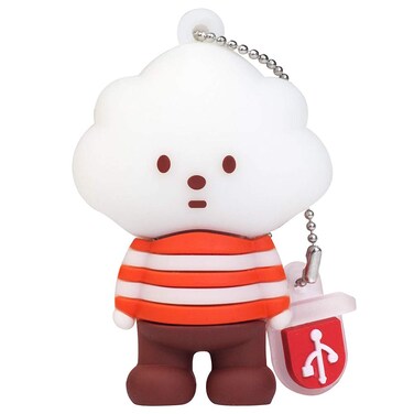 USB Drive,Cute USB Flash Drive 32GB Cartoon Cloud Boy Model Memory Stick, Pen drive Memory Thumb Stick USB2.0 Data Storage Gift USB Disk(Boy)