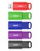 K&amp;ZZ USB Flash Drives 64GB, 5 Pack 64GB Retractable Thumb Drives, USB 3.0 Stick for Laptop, Tablet, Smart TV (Mixed Colors 5pcs)
