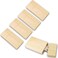 2GB USB Flash Drive Wood Flash Drives 5 Pack, FEWINA Rectangle Maple Wooden USB Drive 2G USB Thumb Drive Memory Stick Jump Drive for Backup Picturs/Videos(5PCS / Maple)