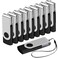 AreTop 20-Pack Flash Drive 4GB Bulk Thumb Drives USB 2.0 Metal Memory Sticks with Lanyard,Portable Keychain Jump Drive Multipack for Date Storage at Home &amp; The Office Black