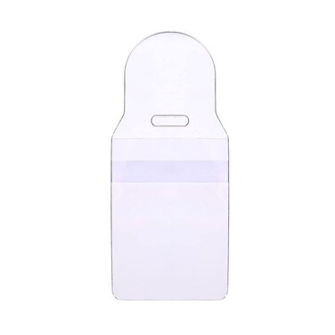 Small USB Flash Drive Holders Resealable Flap Clear Bags Pockets (25 Pack)