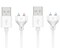 Kwevos Magnetic USB DC Charger Cable,2 Pack(1pcs Single Polarity &amp;1pcs Double Polarity) Replacement Charging Cord, 2Pins, 31.4Inch Long 6mm/0.24&#39;&#39; Charger for Toys, Cleanser