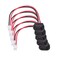 cablecc 5pcs/Set Type C Female Socket to 2 Pin Header Cable Pitch=2.0mm Latch Mount Type DIY OEM Support DC 5V Power