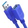 OrmQ Short USB Extension Cable, USB 3.0 Extension Cable USB Extension Cord - USB Male to Female Extension Cable - 2 Feet (0.6 Meters)