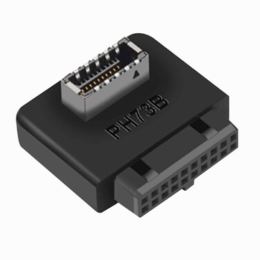 COMeap USB 3.2 Gen 1 to USB 3.2 Gen 2 Header Adapter, USB 3.1 Type-E Key-A to USB 3.0 20 Pin Header Converter for Type C Motherboard (Reverse Type)