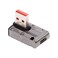 CY Adapter USB-C USB 3.1 Type C Female to USB 3.0 Type-A Male 90 Degree Right Angled Low Profile Type 10Gbps Data 120W Power Adapter Mecha Cyberpunk Style