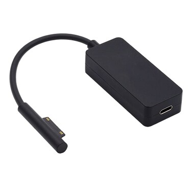 NFHK 65W DC 15V Type-C USB-C Female to Surface Pro3 Pro4 Pro5 Pro6 Pro7 Pro8 Pro9 Book Pro Charge Cable