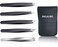 Tweezers for Women Facial Hair, 5Pcs Set, Round tip Eyebrow Tweezer for men, Professional Stainless Steel Pointed Splinter Ingrown Hair removal