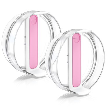 2 Pcs Replacement 40 oz Tumbler Lid for Stanley Cup, Dustproof Spill Proof Splash Resistant Tumbler Covers Fit for Stanley Tumbler and More Coffee Mugs(Pink)