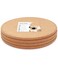 KITLAB Cork Trivet, 4 Pcs High Density Thick Cork Trivets for Hot Dishes, 10 Inch Heat Resistant Multifunctional Cork Coaster, Cork Hot Pads for Table &amp; Countertop