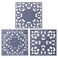Kalsreui Trivets for Hot Dishes, Square Silicone Trivet Hot Pads for Kitchen Counter, Silicone Trivets for Hot Pots and Pans, Heat Resistant Mat for Quartzs, Kitchen Tabletops Pot Holder Set 3 Grey