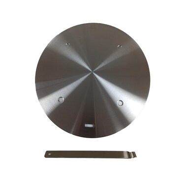 Stainless Steel Induction Hob Converter Plate, Heat Diffuser Gas Hob Induction Adapter Plate with Removable Handle for Electric Gas Stove Cooking 9.45inch/24cm